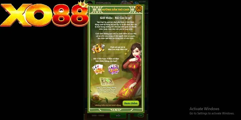 Người chơi sẽ tính tổng điểm 3 lá bài trên tay nhận được để phân thắng thua Người chơi sẽ tính tổng điểm 3 lá bài trên tay nhận được để phân thắng thua